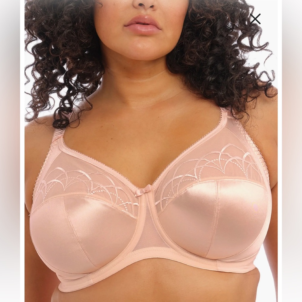 Elomi Cate Satin Lace Detail Bra